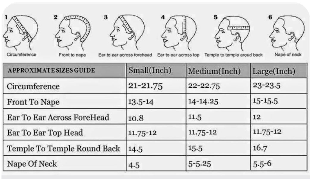 WIG MEASUREMENT GUIDE